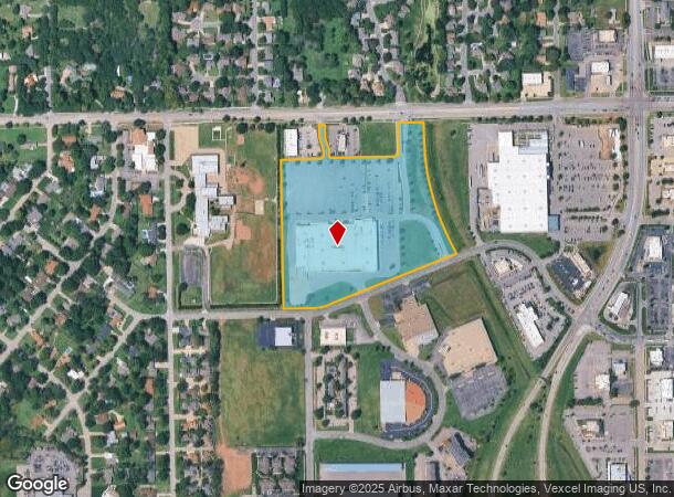 7301 W Maple St, Wichita, KS Parcel Map