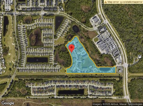  2550 Nw Hatches Harbor Rd, Port Saint Lucie, FL Parcel Map