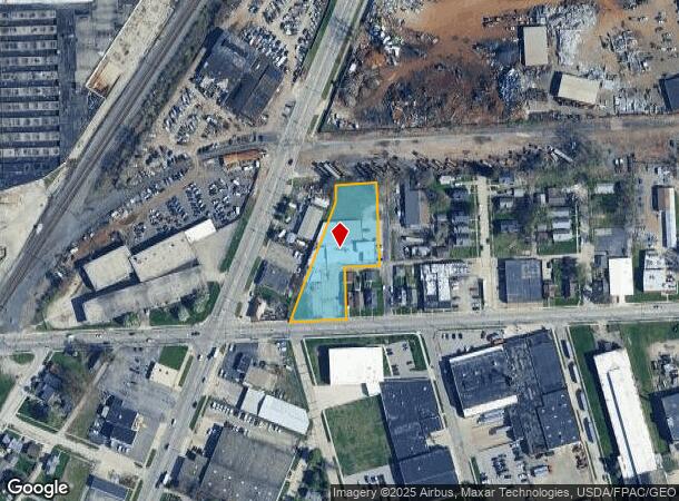 4015 Dewey St, Toledo, OH Parcel Map