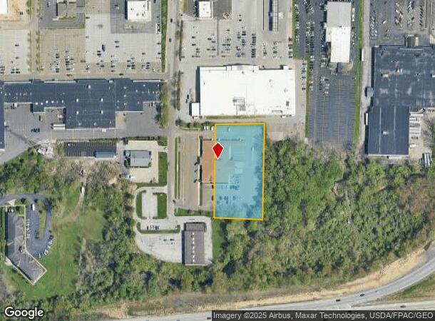  2001 Brown St, Akron, OH Parcel Map