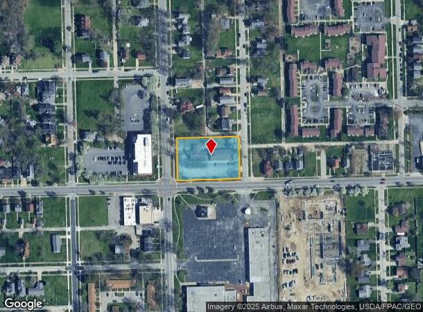 1 E Bancroft St, Toledo, OH Parcel Map