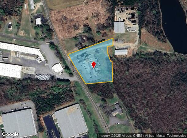 100 Staya Way, Mocksville, NC Parcel Map