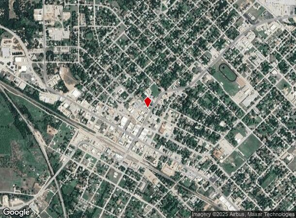 400 N Mason St, Bowie, TX Parcel Map