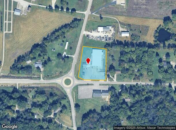 1888 W Shelton Rd, Boonville, IN Parcel Map