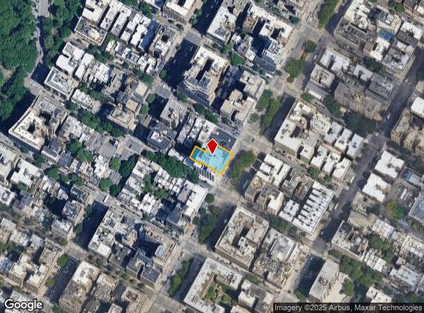  2465 Broadway, New York, NY Parcel Map