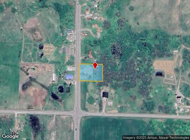 2030 N Curran Rd, Curran, MI Parcel Map