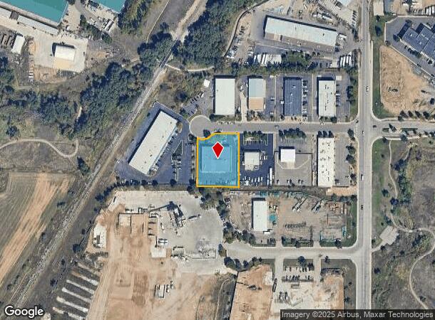  1218 Commerce Ct, Lafayette, CO Parcel Map