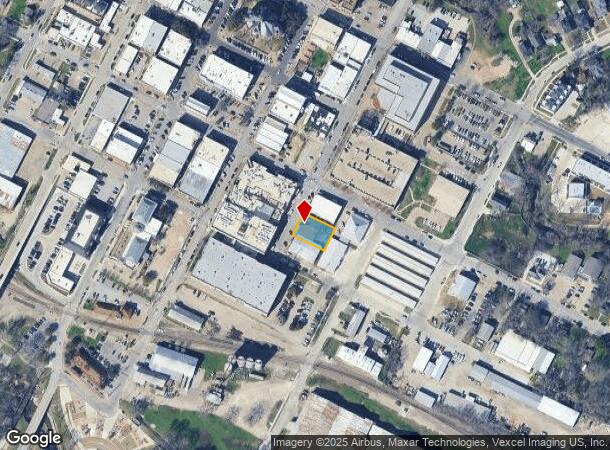  305 S Jackson St, Waxahachie, TX Parcel Map