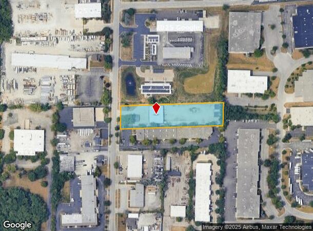 75 N Garden Ave, Roselle, IL Parcel Map