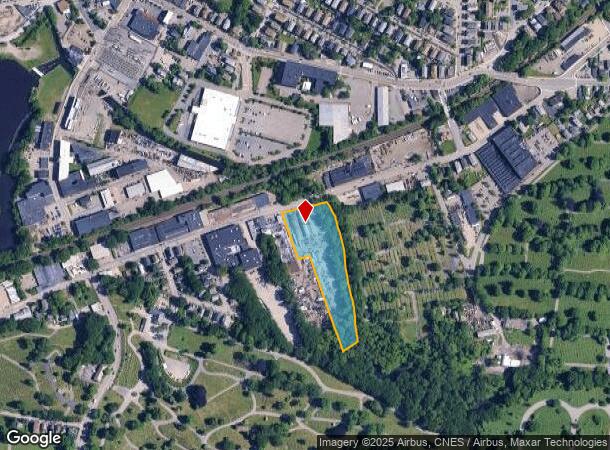  84 Fremont St, Worcester, MA Parcel Map