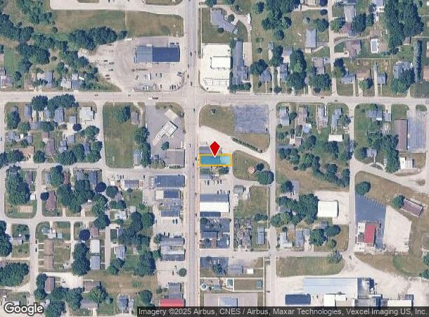 107 S Main St, Kouts, IN Parcel Map