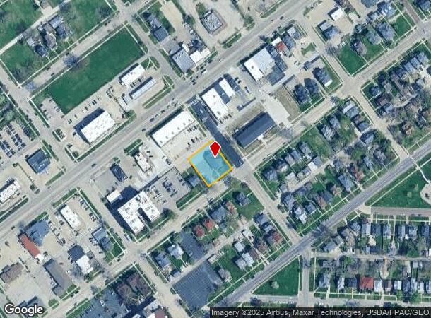  1444 2Nd Ave Se, Cedar Rapids, IA Parcel Map