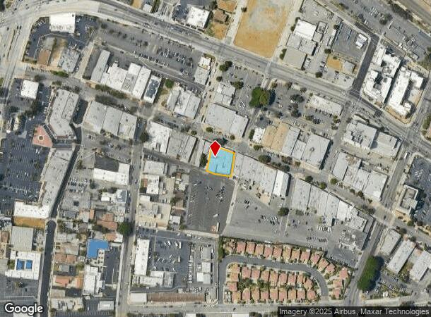  10844 Main St, El Monte, CA Parcel Map