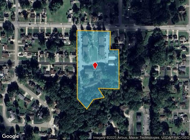  1613 Robbins Ave, Niles, OH Parcel Map