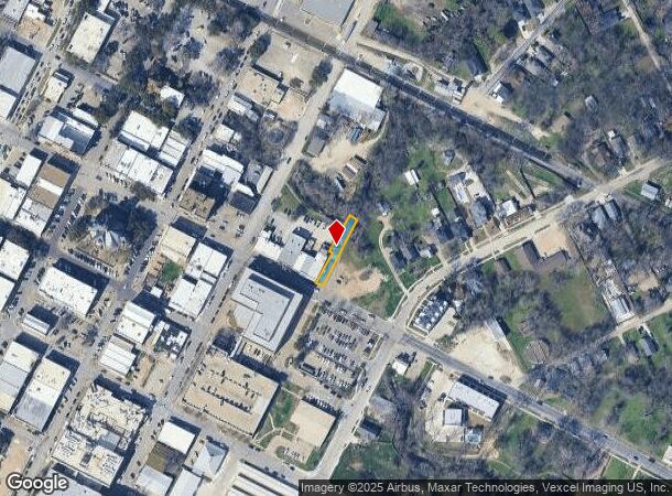 124 Main St, Waxahachie, TX Parcel Map