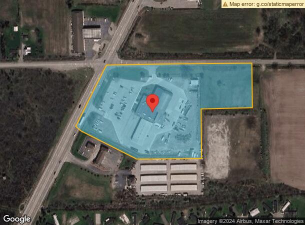  8950 N Telegraph Rd, Newport, MI Parcel Map