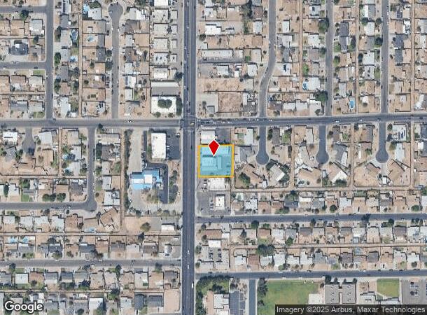  819 S Stapley Dr, Mesa, AZ Parcel Map