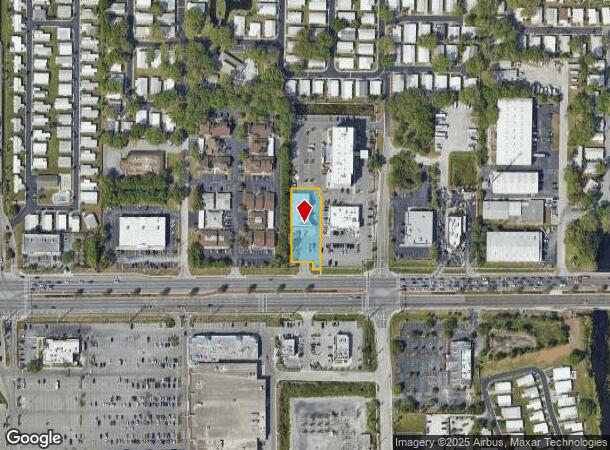  10135 Ulmerton Rd, Largo, FL Parcel Map