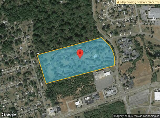  1000 University Blvd, Kingsport, TN Parcel Map