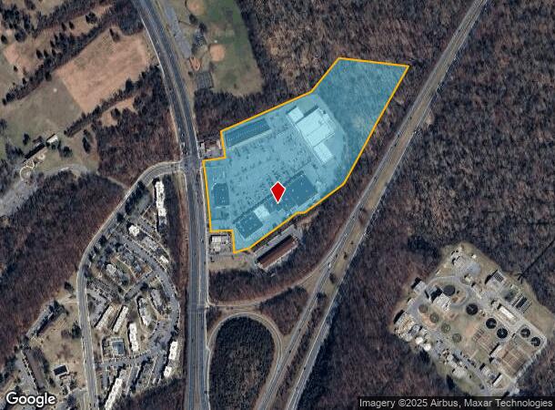 12601 Laurel Bowie Rd, Laurel, MD Parcel Map