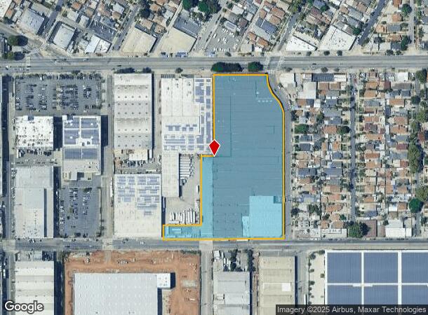  3700 E Olympic Blvd, Los Angeles, CA Parcel Map