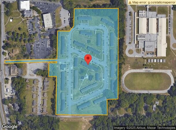  145 S Mcdonough St, Jonesboro, GA Parcel Map