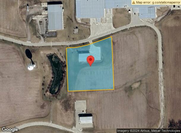  15785 Steger Industrial Dr, Hudson, MI Parcel Map