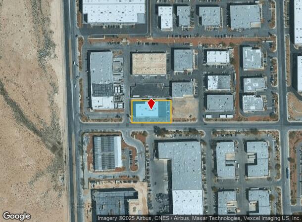 2730 W Brooks Ave, North Las Vegas, NV Parcel Map