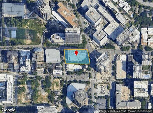  1170 Peachtree St Ne, Atlanta, GA Parcel Map