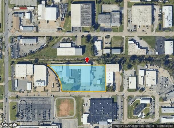 6707 E 14Th St, Tulsa, OK Parcel Map