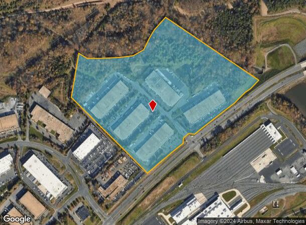  22713 Commerce Center Ct, Sterling, VA Parcel Map