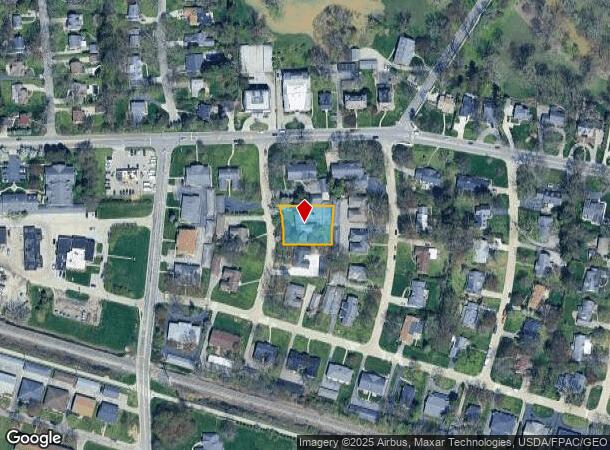  2142 Collinway St, Ottawa Hills, OH Parcel Map