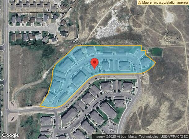  1810 Preserve Cir, Casper, WY Parcel Map