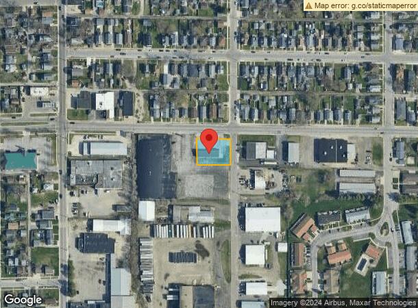  1107 W 8Th St, Mishawaka, IN Parcel Map