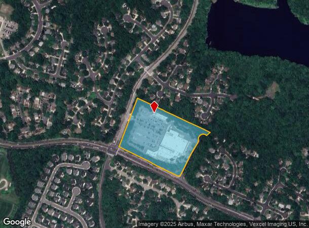 7475 Huntsman Blvd, Springfield, VA Parcel Map