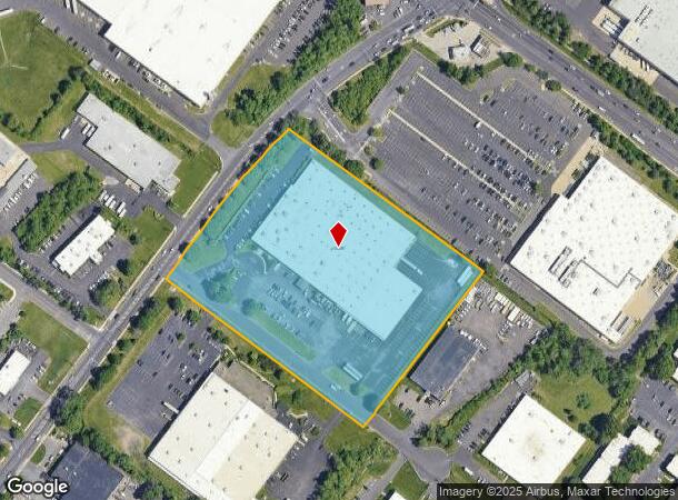 539 Jacksonville Rd, Warminster, PA Parcel Map