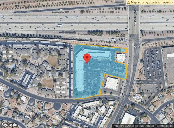  1660 S Alma School Rd, Mesa, AZ Parcel Map