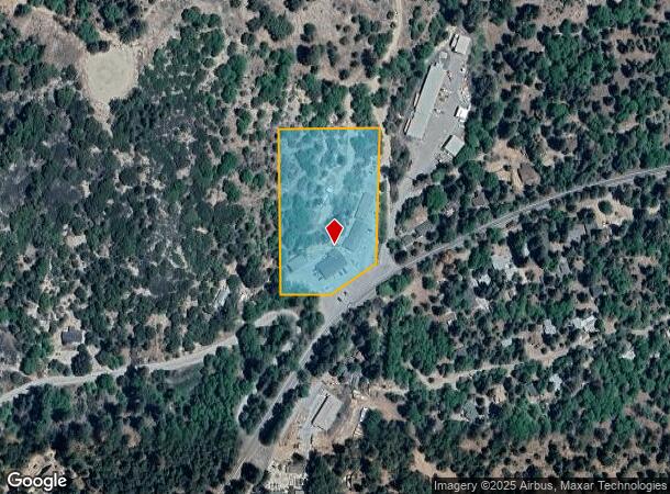  5790 Highway 38, Angelus Oaks, CA Parcel Map