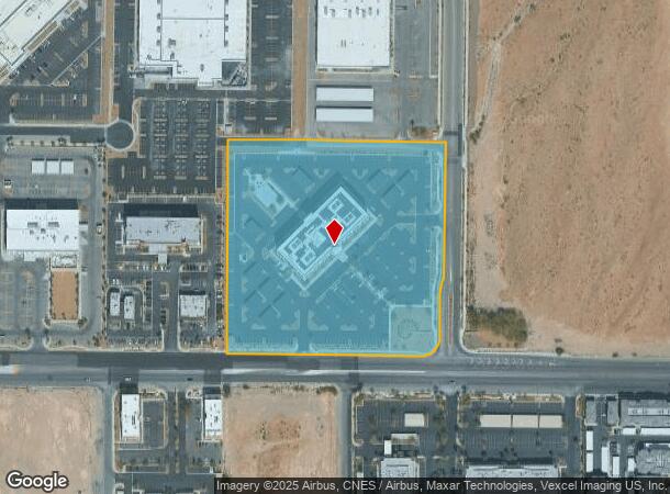  8400 W Sunset Rd, Las Vegas, NV Parcel Map
