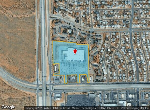  4535 Woodrow Bean, El Paso, TX Parcel Map