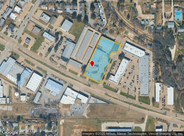  3401 W Pioneer Pkwy, Pantego, TX Parcel Map