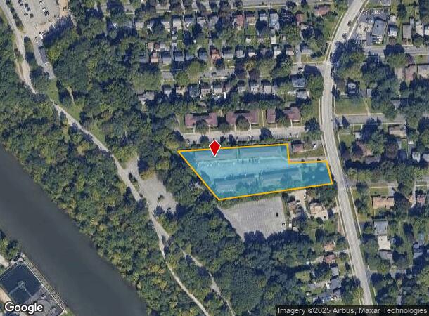 2465 Saint Paul Blvd, Rochester, NY Parcel Map