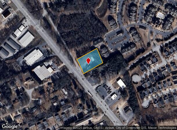  2728 Poinsett Hwy, Greenville, SC Parcel Map