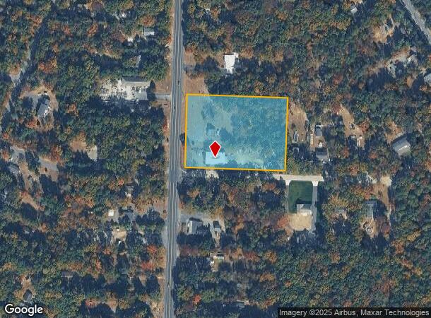 1608 Route 206, Tabernacle, NJ Parcel Map