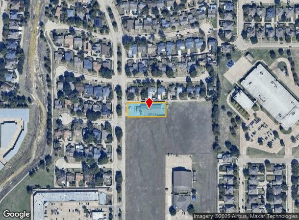  208 S Allen Heights Dr, Allen, TX Parcel Map