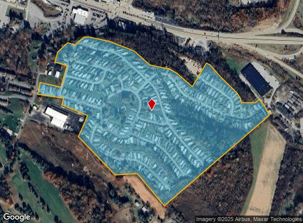  Cloverleaf Cir, Delmont, PA Parcel Map