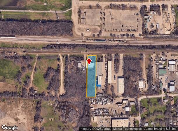  389 W Rock Island Rd, Grand Prairie, TX Parcel Map