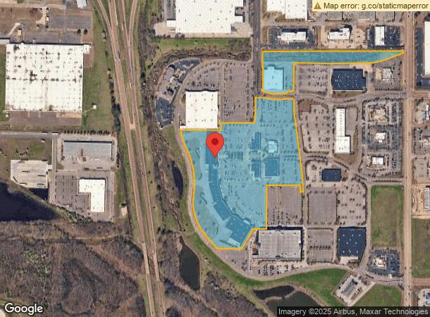  6680 Southcrest Pky, Southaven, MS Parcel Map