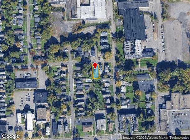 1018 Tyson Pl, Syracuse, NY Parcel Map