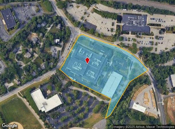  250 King Of Prussia Rd, Radnor, PA Parcel Map